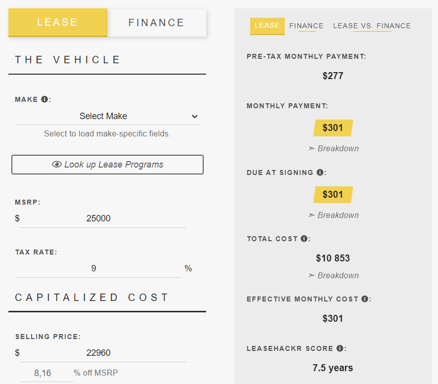 How To Calculate A Car Lease Payment: A Complete Guide